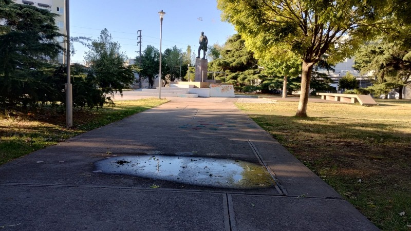 Algunas gotas de agua para refrescar un poco la ma�ana